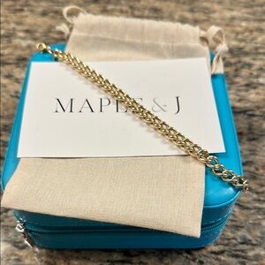 Maple & J Gold Riggins Bracelet